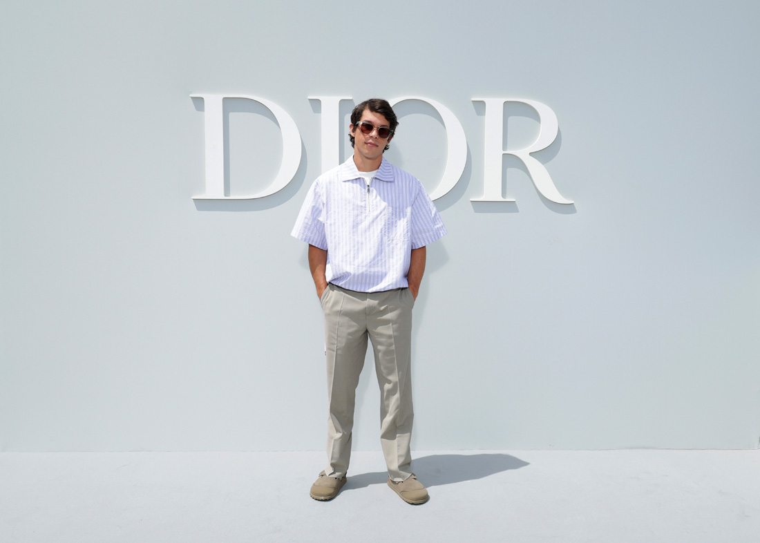 Sandor Funtek au défilé Dior printemps-été 2024