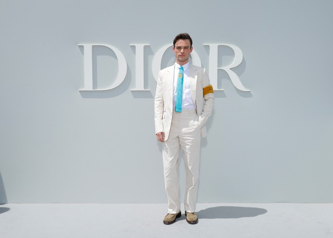 Thomas Doherty au défilé Dior printemps-été 2024