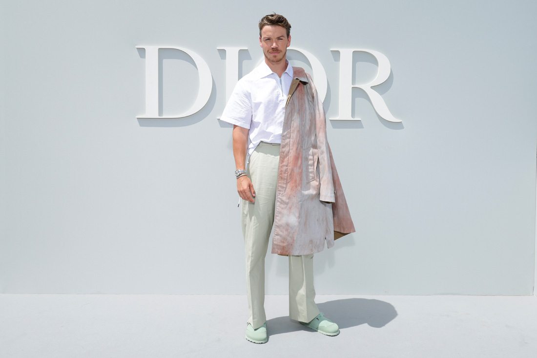 Will Poulter au défilé Dior printemps-été 2024
