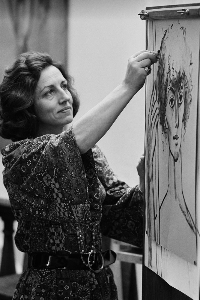 La peintre Françoise Gilot © Photo by Michel Ginfray/Sygma/Sygma via Getty Images