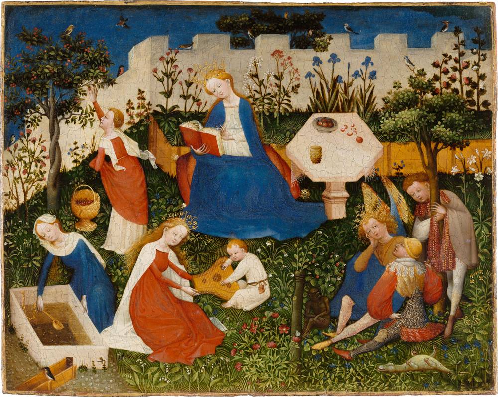 Upper Rhenish Master, “The Little Garden of Paradise” (c. 1410-1420). © Sammlung Städel Museum Frankfurt.