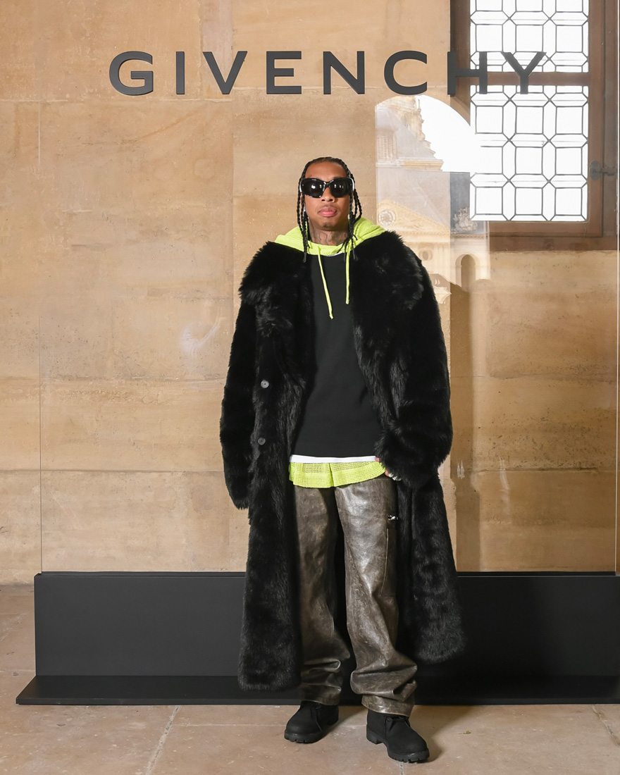 Tyga au défilé Givenchy printemps-été 2024
