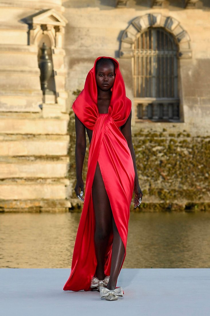 Le défilé Valentino haute couture à Chantilly