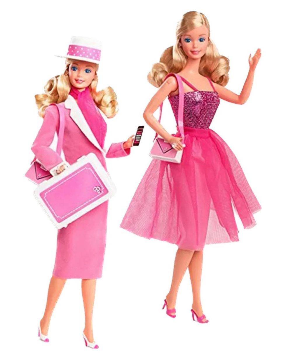 La Barbie Day-to-Night (1985) qui a inspiré l'un des looks de Margot Robbie pendant la promo du film
