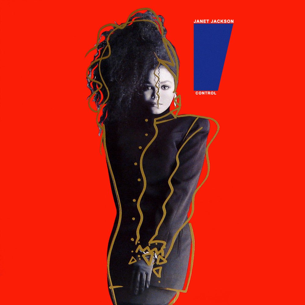 La pochette de l'album Control (1986) de Janet Jackson