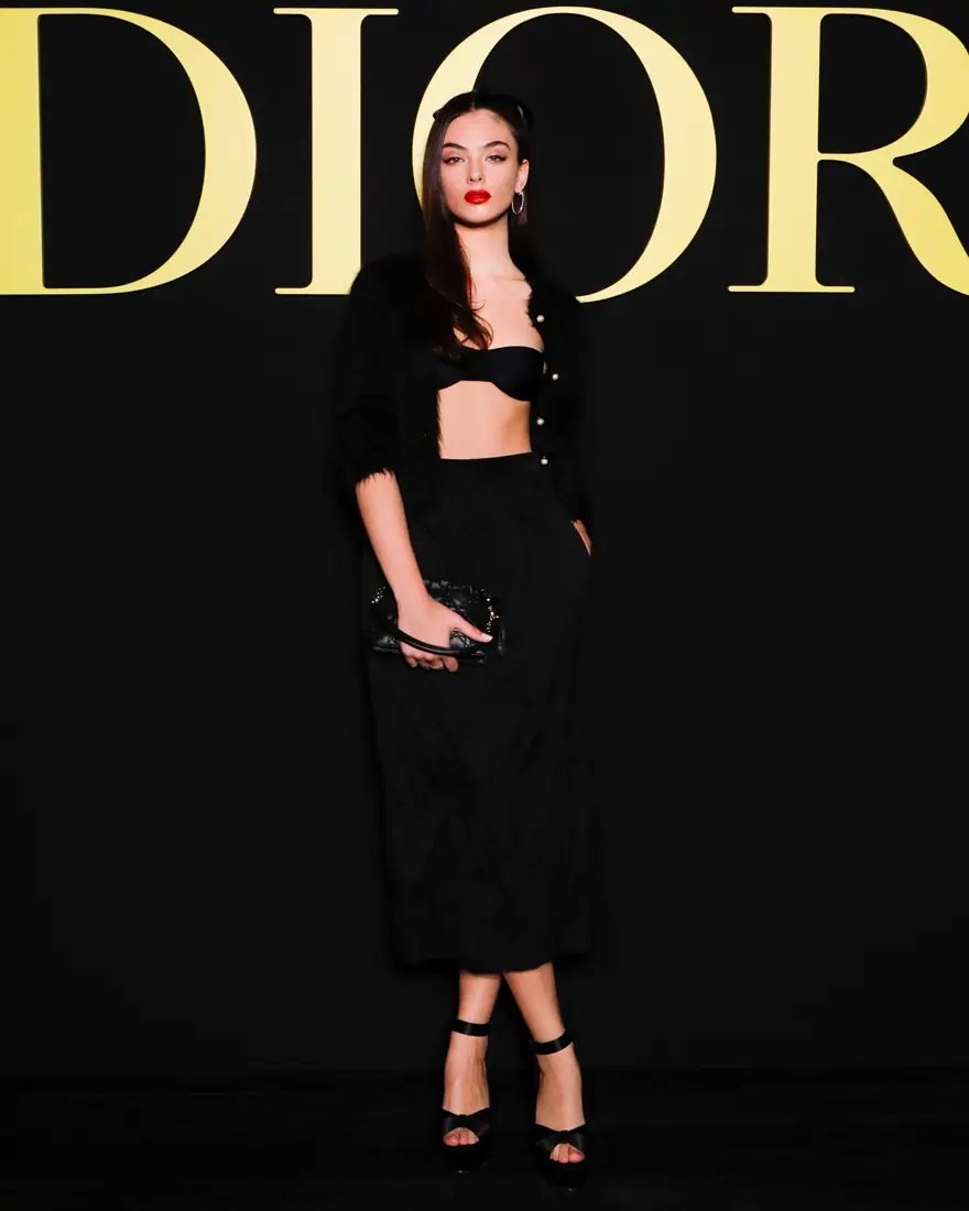 Deva Cassel au défilé Dior printemps-été 2024 le 26 septembre 2023 © Dior.
