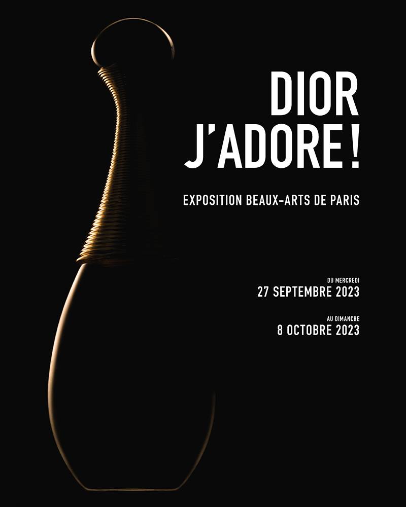 La saga du parfum J’adore de Dior s’expose aux Beaux-Arts de Paris 