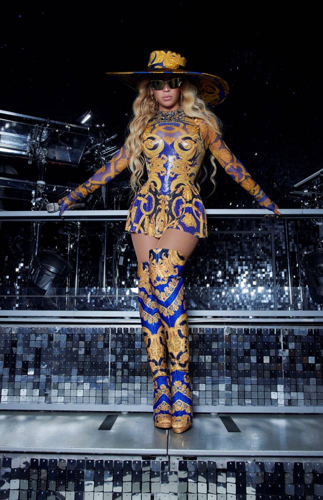 Beyoncé en Versace 