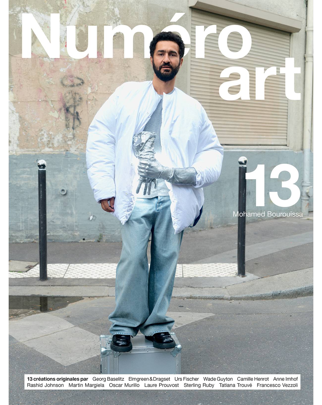 Who is Mohamed Bourouissa, one of the greatest artists of his generation featured on the cover of Numéro art 13?