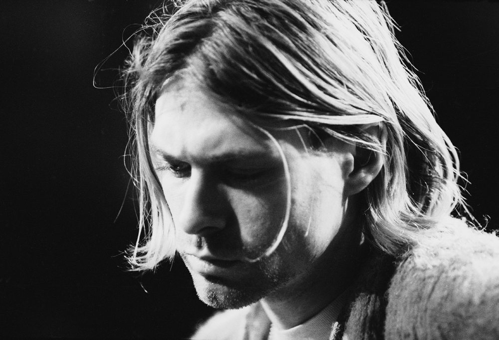 Kurt Cobain lors du live MTV Unplugged à New York, le 18 novembre 1993. Photo par Frank Micelotta/Getty Images.