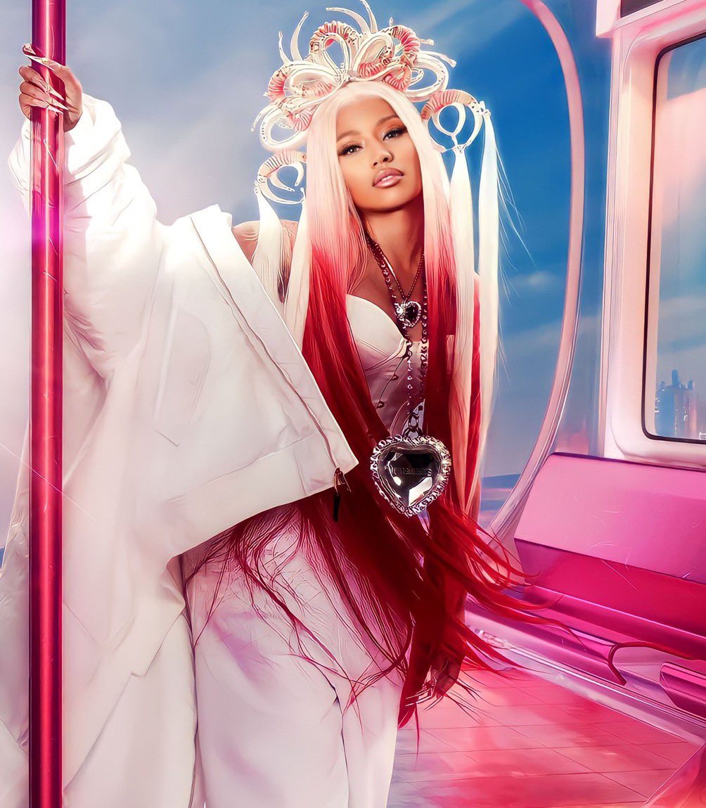 Nicki Minaj pour la promo de Pink Friday 2.