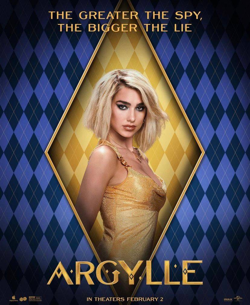 One of the posters for the film Argyle (2024).