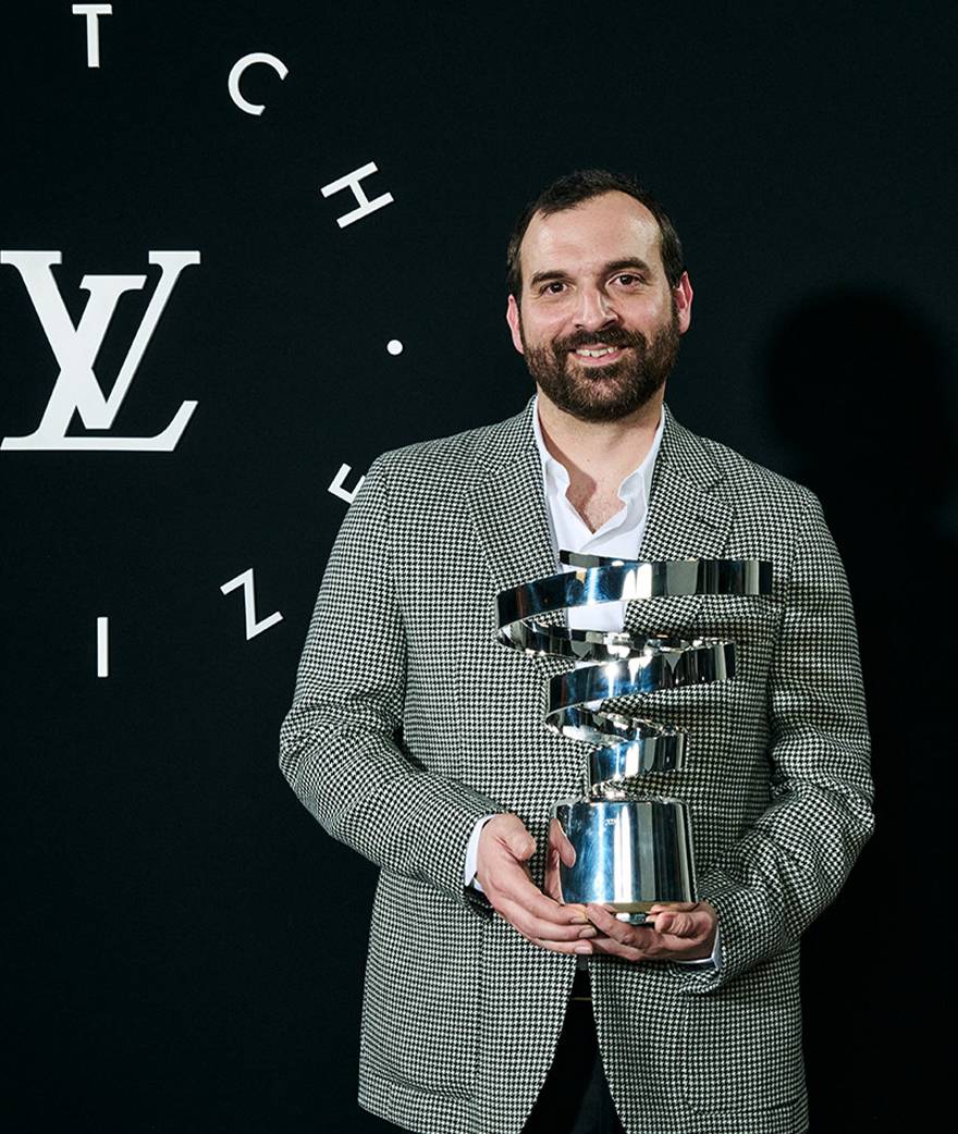 Qui est le gagnant du premier Louis Vuitton Watch Prize ? 