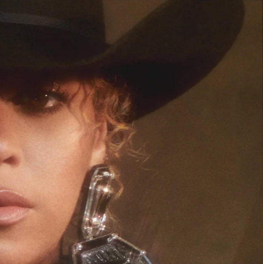 L'un des visuels promotionnels de Cowboy Carter (2024) de Beyoncé.