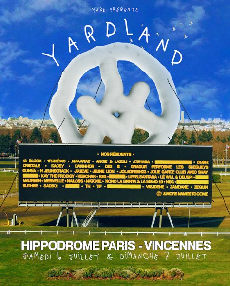 L’affiche de la nouvelle édition du festival Yardland (2024).