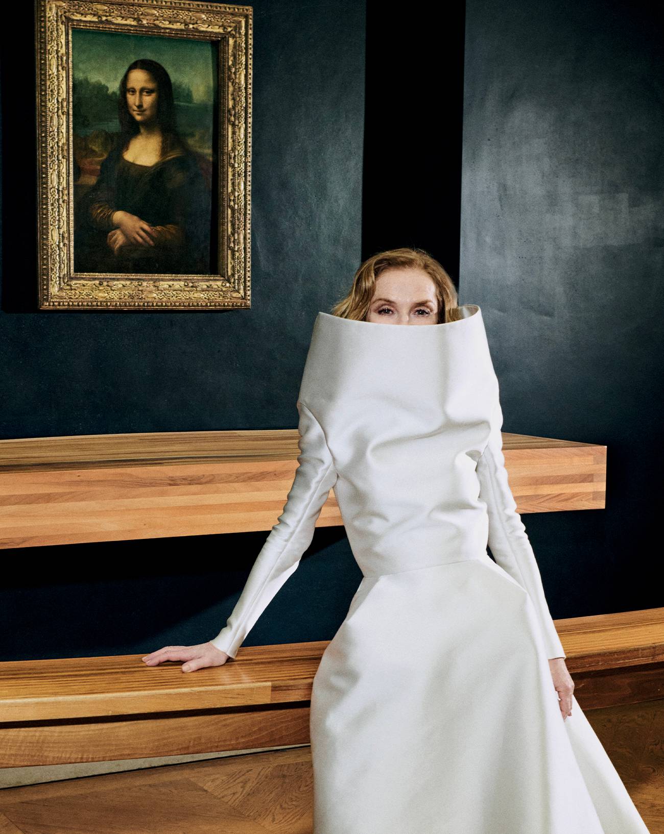 Interview with Isabelle Huppert at the Louvre for Numéro art