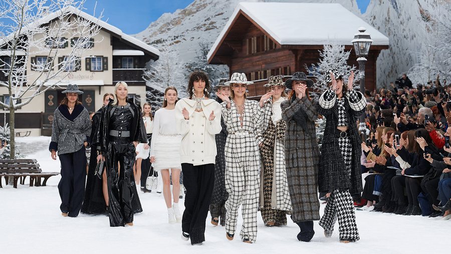 La dernière collection de Karl Lagerfeld pour la maison Chanel