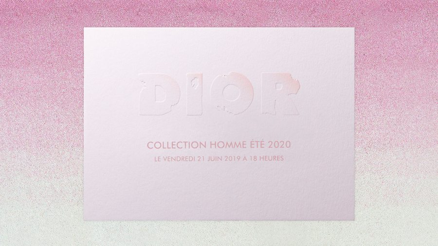 Exclusif : vivez le défilé Dior Collection Homme printemps-été 2020 en direct