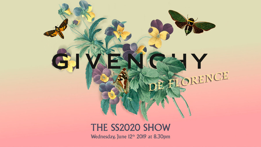 Vivez le défilé Givenchy homme printemps-été 2020 en direct