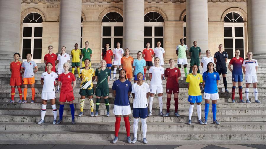 Nike dévoile les maillots de la coupe du monde de football  féminin