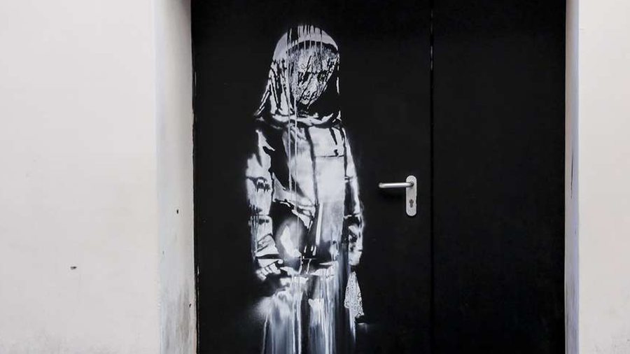 Une oeuvre volée de Banksy refait surface dans un grenier d'Italie