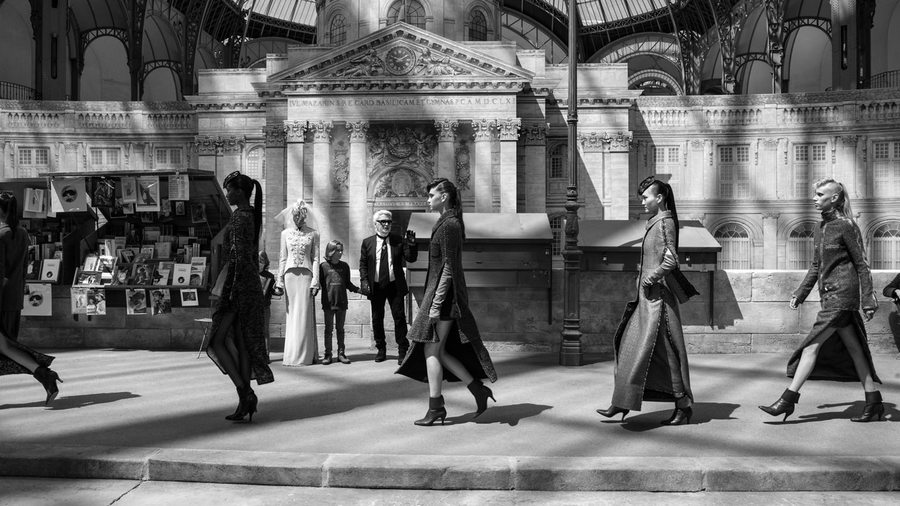 Le défilé Chanel haute couture automne-hiver 2018-2019 vu par Mehdi Mendas