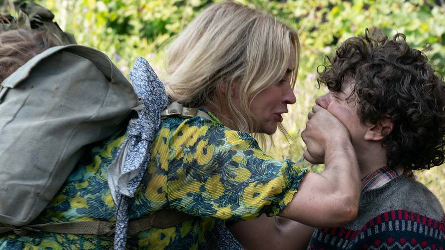 Cillian Murphy and Emily Blunt are in mortal danger in “A Quiet Place 2”