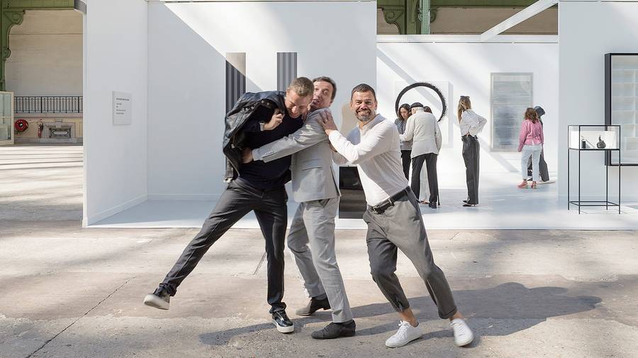 Master Emmanuel Perrotin’s latest coup (along with artists Elmgreen&Dragset) 