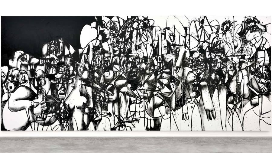 Comment George Condo mêle fake news et histoire de l’art dans ses fresques monumentales