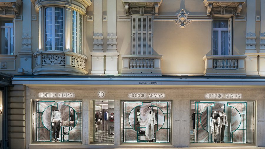 Giorgio Armani ouvre sa première boutique à Monte-Carlo