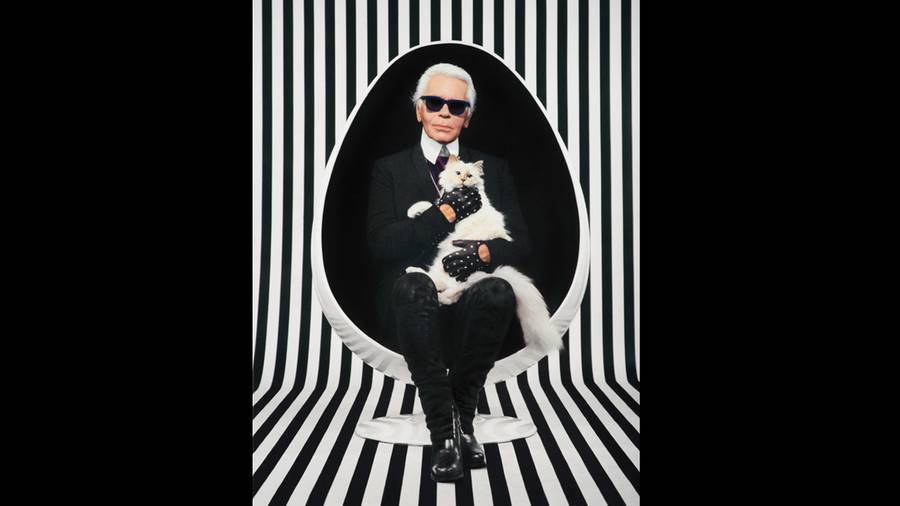 Karl Lagerfeld célébré lors d'une soirée hommage au Grand Palais