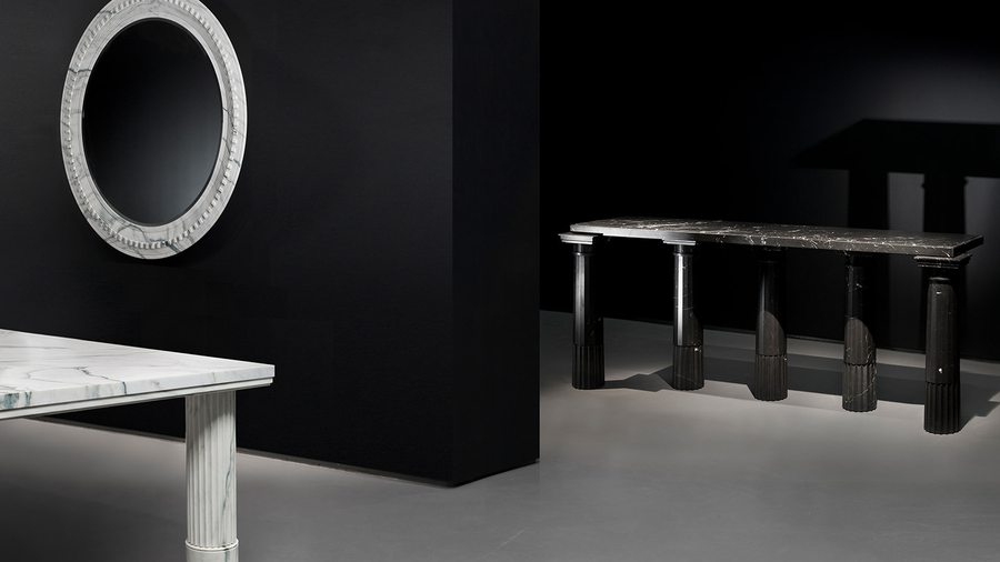 Karl Lagerfeld expose sa première collection de mobilier design