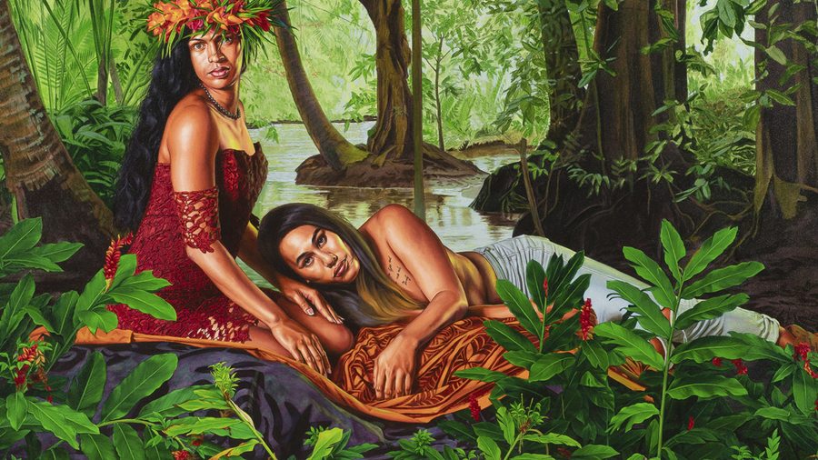 Kehinde Wiley immortalise le troisième genre en Polynésie