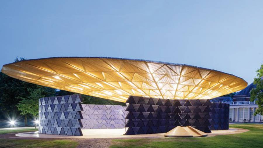 À quoi ressemble le nouveau pavillon d'été de la Serpentine Gallery ?