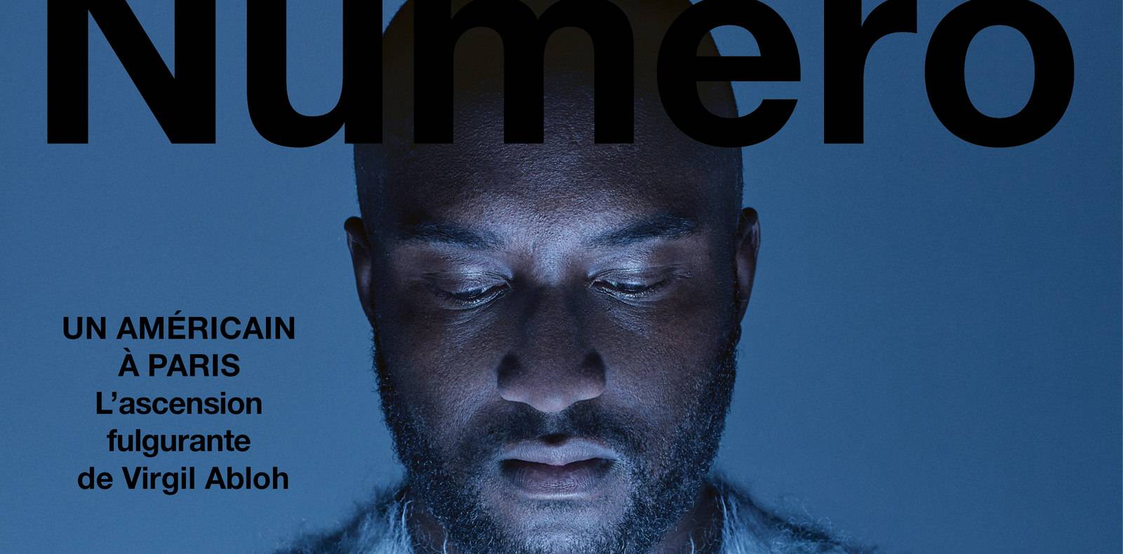 Exclusive: designer Virgil Abloh by Jean-Baptiste Mondino on the cover of the new Numéro Homme