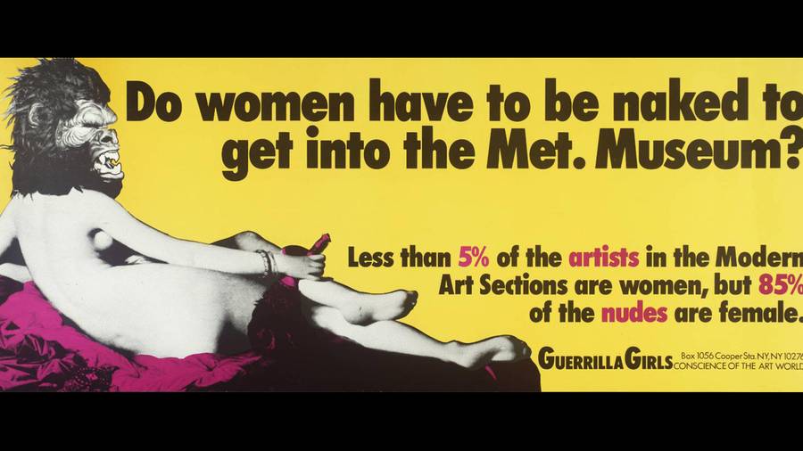 Faut-il que les femmes soient nues pour entrer au Metropolitan Museum ?
