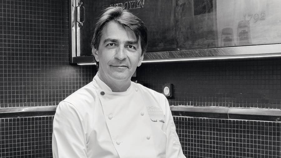 Yannick Alléno, du geste pâtissier à la cuisine gastronomique