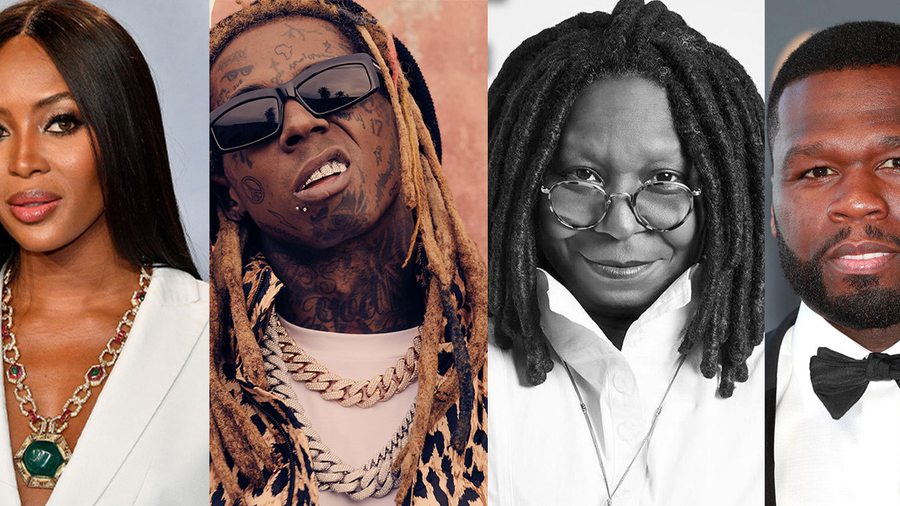 Lil Wayne, Naomi Campbell, 50 Cent et Whoopi Goldberg dans un concours d’anecdotes