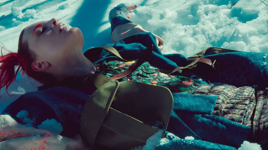 Exclusive: “Neige d'été” a fashion story by Sofia Sanchez and Mauro Mongiello