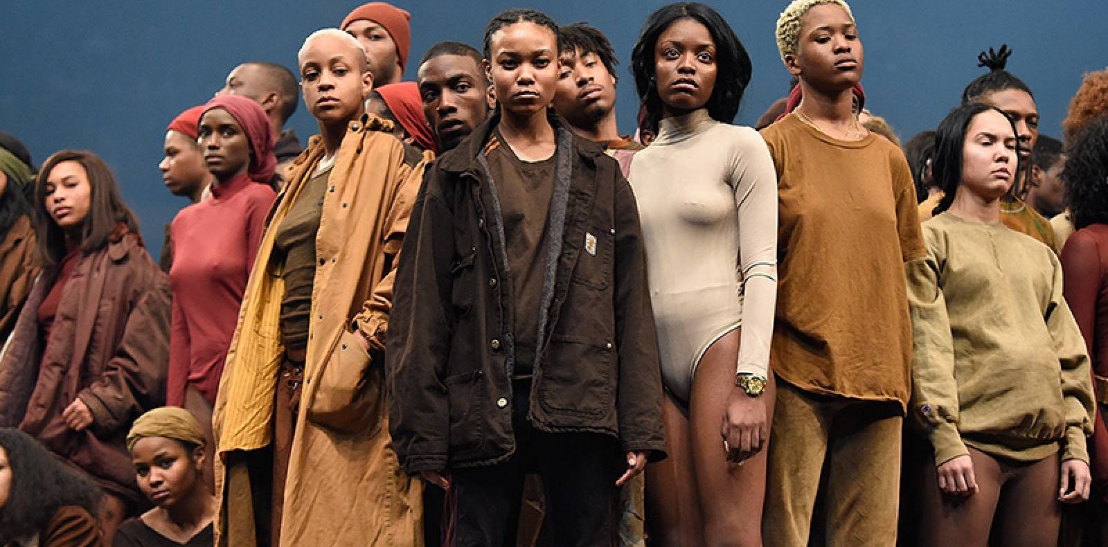 Kanye West presents a Yeezy collection 
