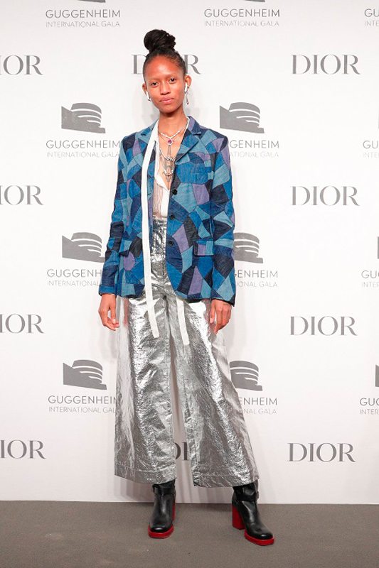 Les célébrités au gala du Guggenheim avec Dior et Jorja Smith