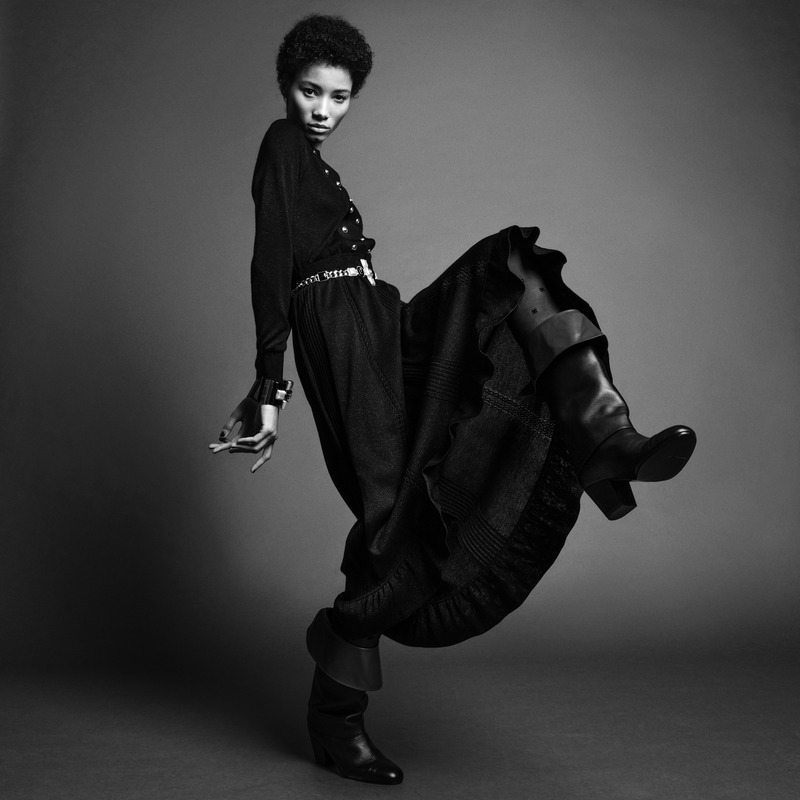 Portfolio : les mannequins Chanel par Inez & Vinoodh