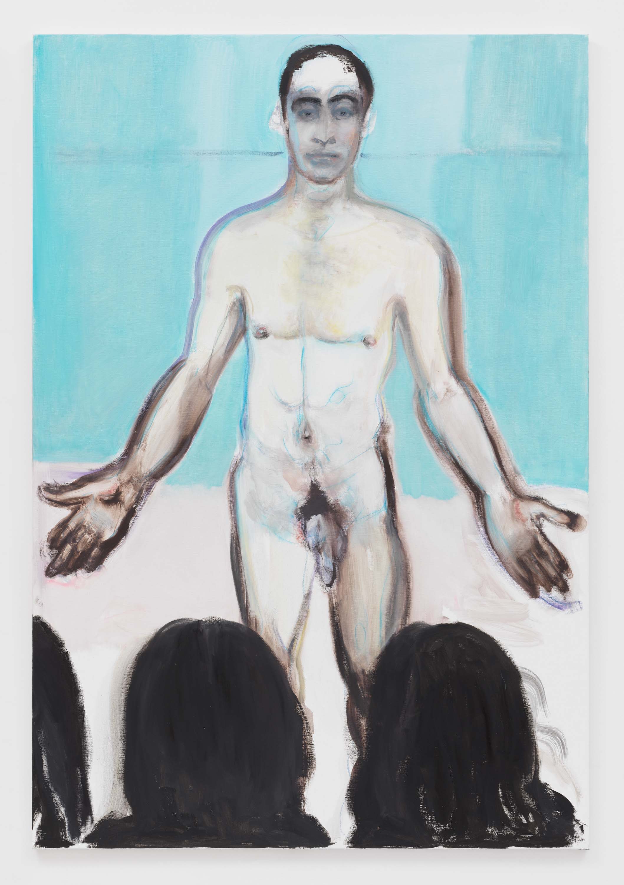 Passions, mythe et chasse à l’homme... Les toiles éprouvantes de Marlene Dumas à la galerie David Zwirner