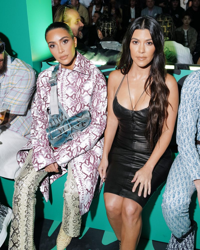 Kim Kardashian et David Beckham au défilé Dior à Miami