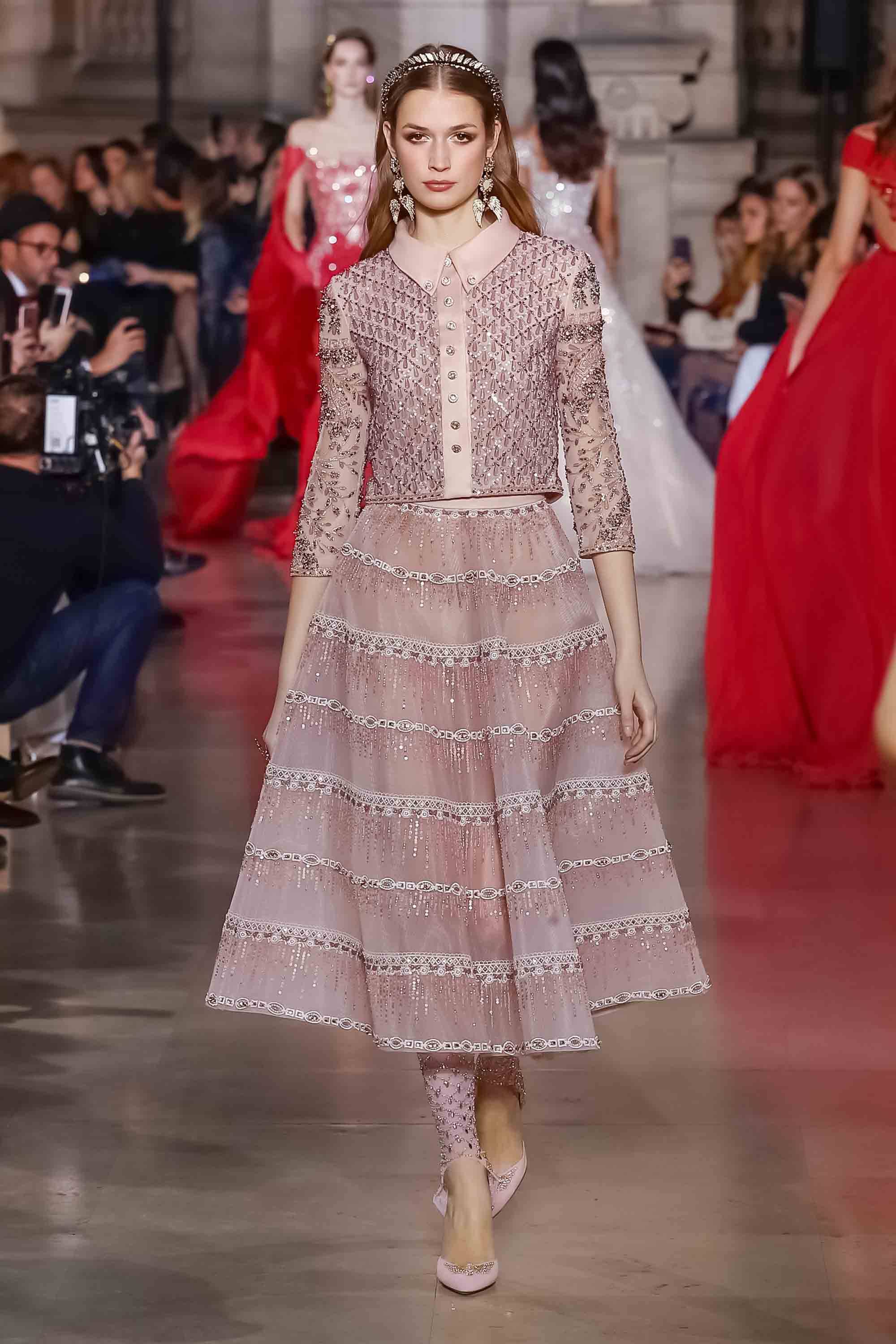 La féerie du défilé couture de Georges Hobeika printemps-été 2018