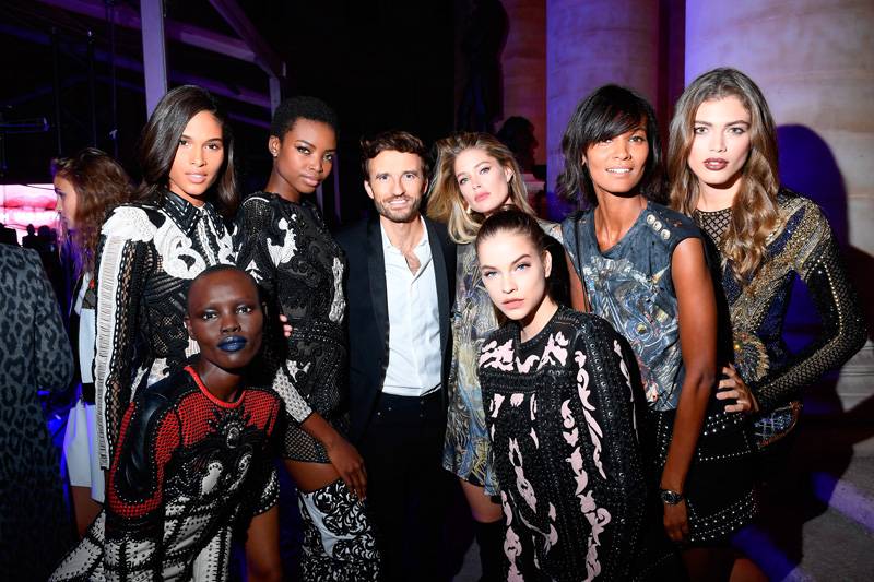 Balmain et L'Oréal électrisent la fashion week de Paris