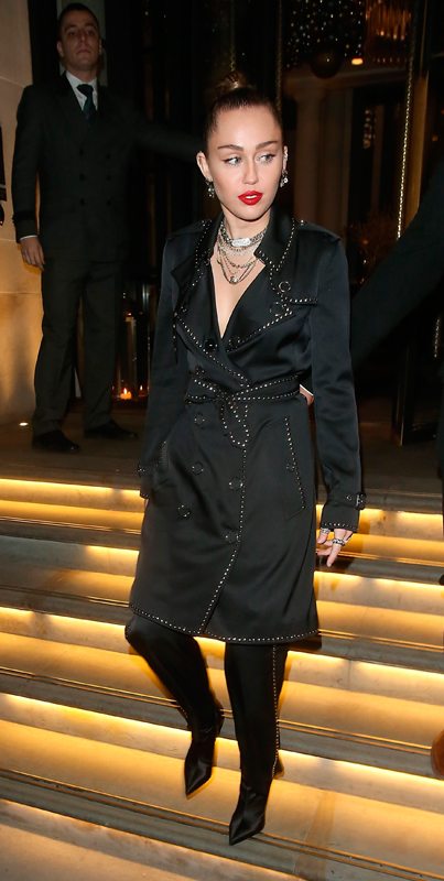 La folle soirée Burberry et Vivienne Westwood avec Miley Cyrus et M.I.A.