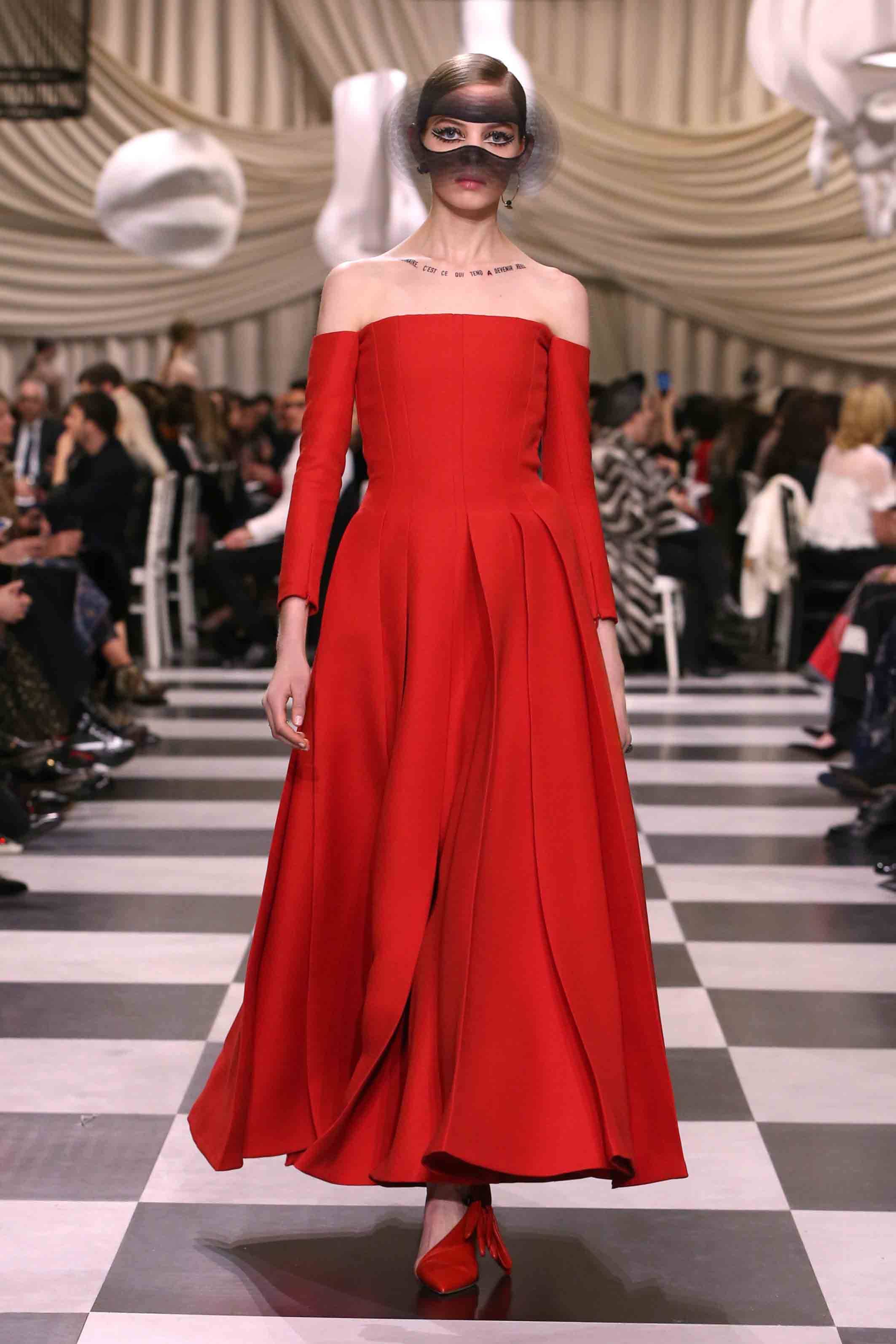 Le défilé couture Dior printemps-été 2018