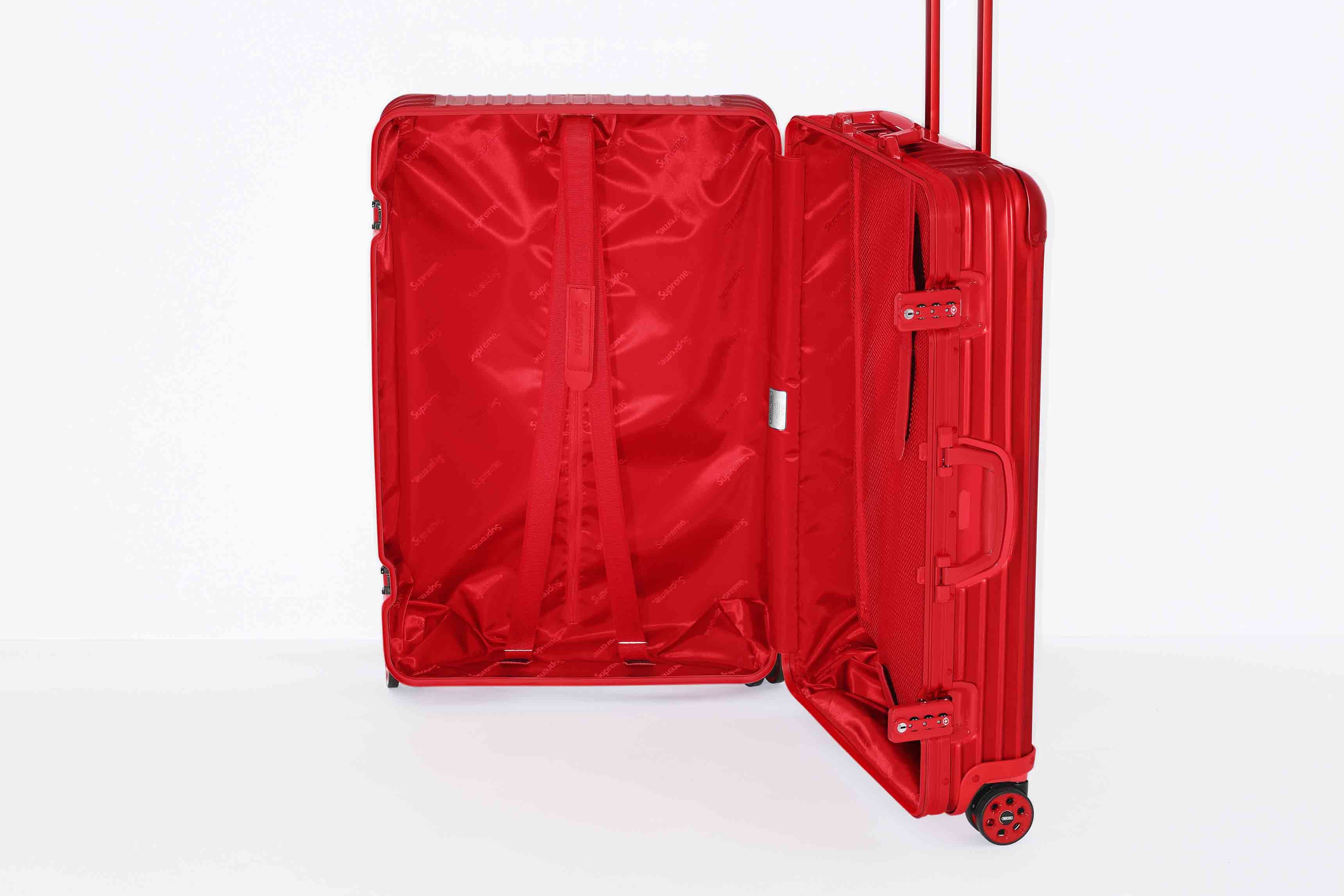 L’objet du jour : la valise Supreme x Rimowa