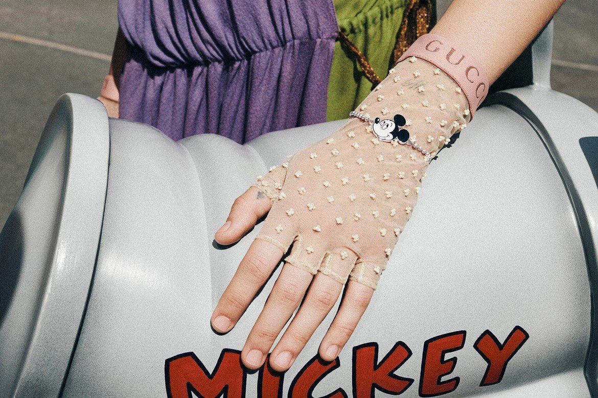 Gucci célèbre le nouvel an chinois avec Mickey Mouse 